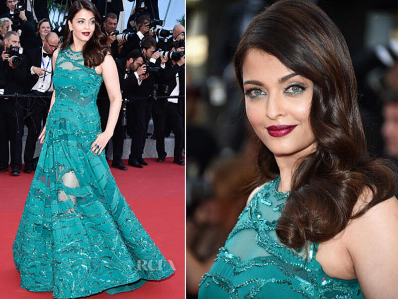 Aishwarya Rai Elie Saab Cannes 2015