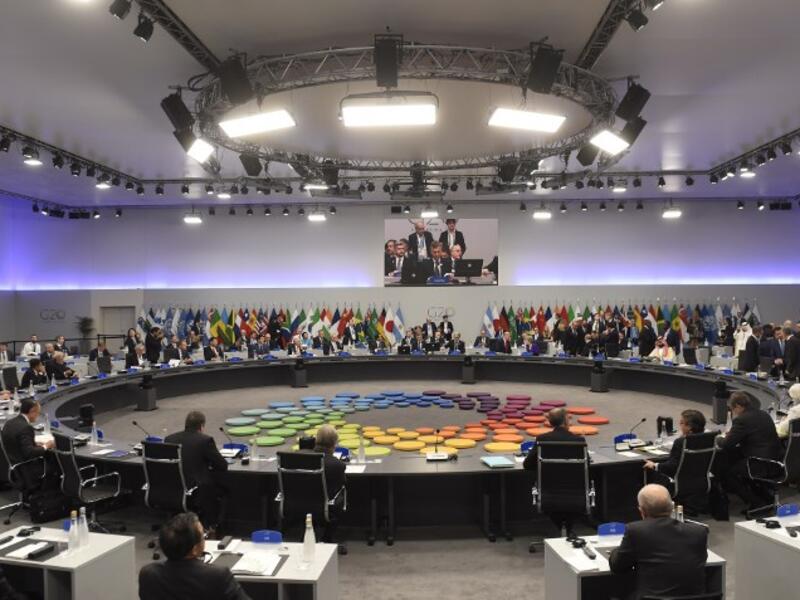 General view of the G20 Leaders' Summit in Buenos Aires, on November 30, 2018. Global leaders gather in the Argentine capital for a two-day G20 summit beginning on Friday likely to be dominated by simmering international tensions over trade.
SAUL LOEB / AFP