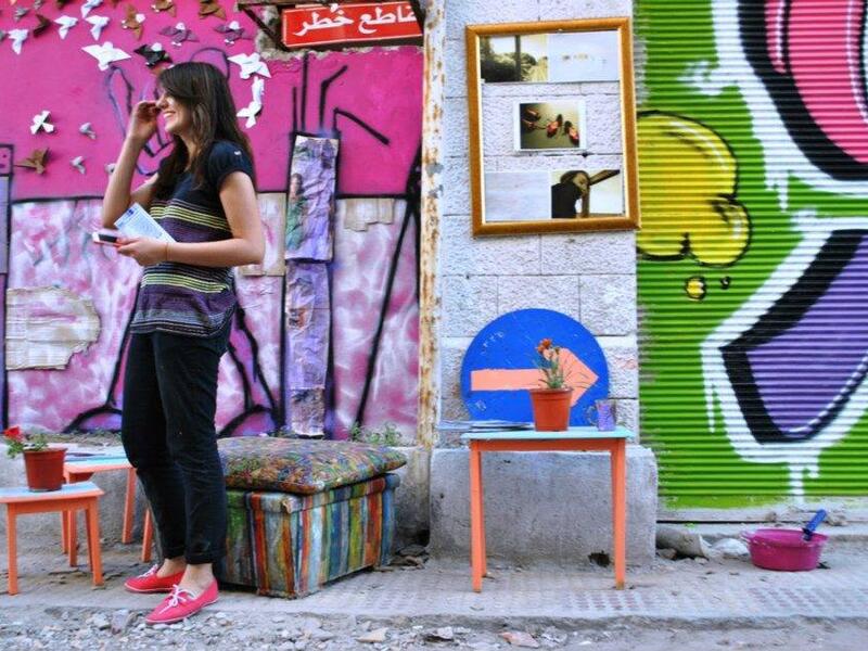 "Share3na" in Arabic has 2 meanings: it means "our street", & also means "give us a good argument" (Facebook)