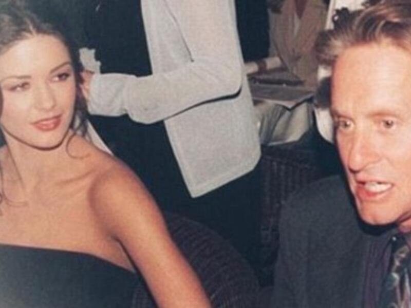 Catherine Zeta-Jones was feeling nostalgic for the early chapters of her romance with husband Michael Douglas as she took to Instagram on Friday night to share a stunning snap of the first night they met (Instagram)