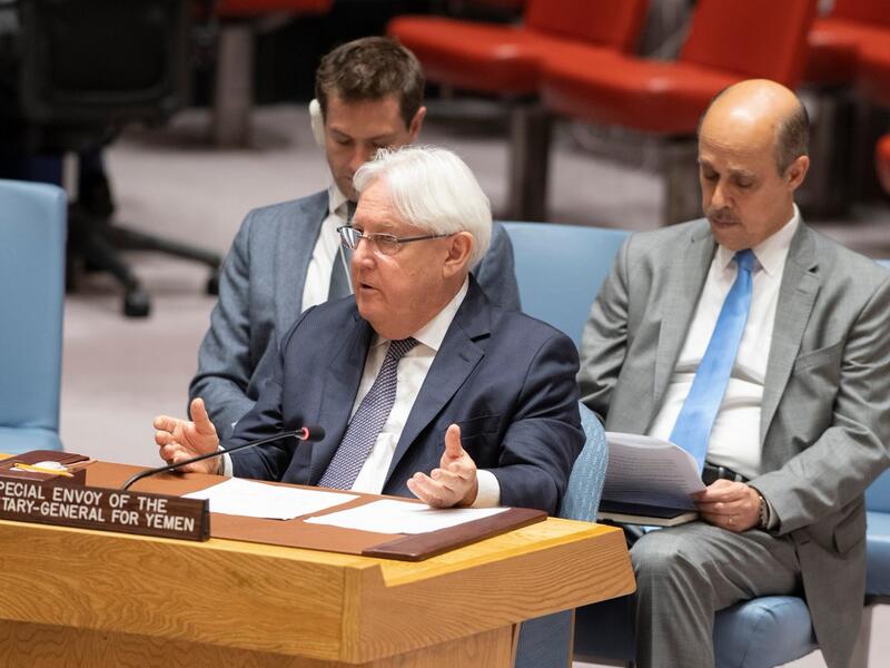 U.N. special envoy for Yemen, Martin Griffiths (Twitter)