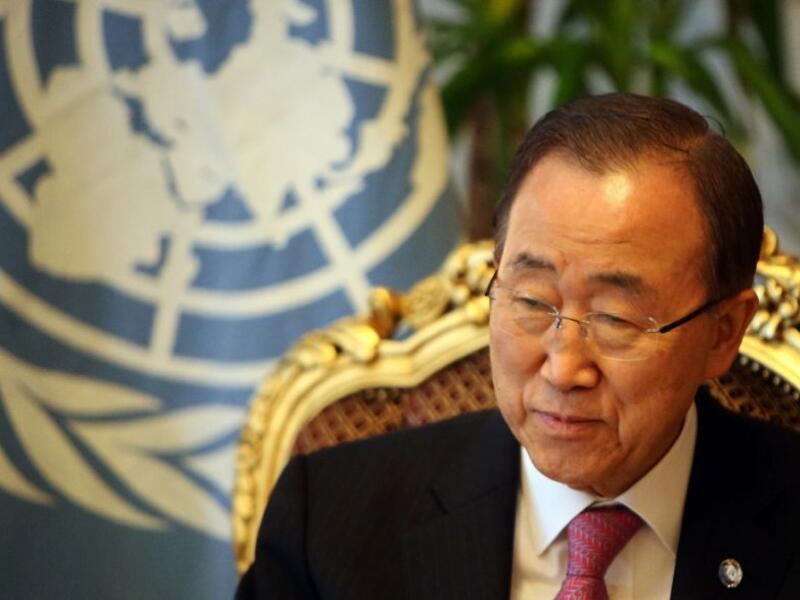 UN Secretary General Ban Ki-moon (AFP/Sabah Arar)