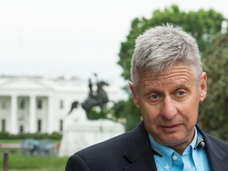 Libertarian candidate Gary Johnson asked "what is Aleppo?" in an interview this morning. (AFP/File) 