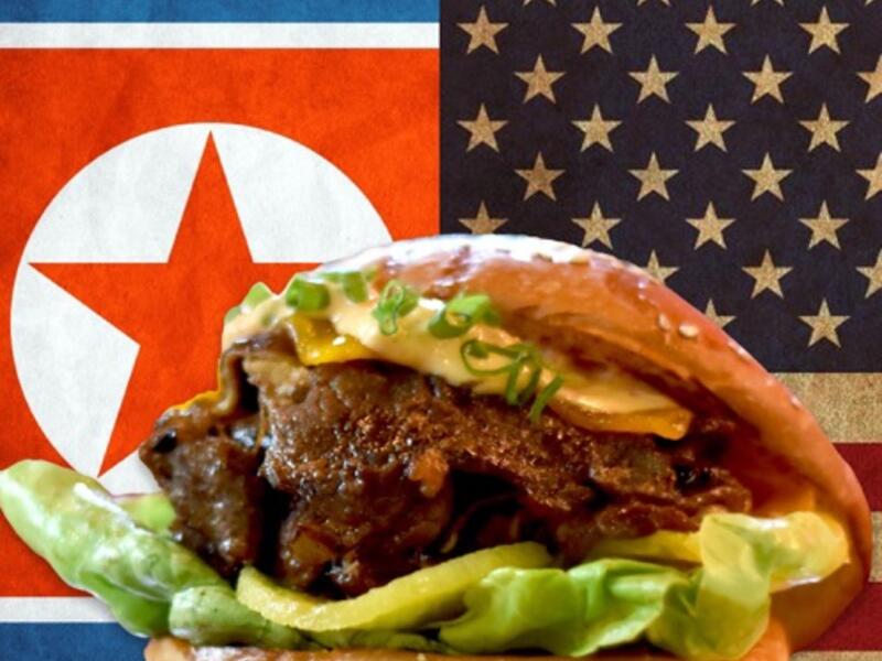 Wolf Burgers has invented 'The Burger for World Peace' and invited both Kim and Trump to taste it. (Twitter) 
