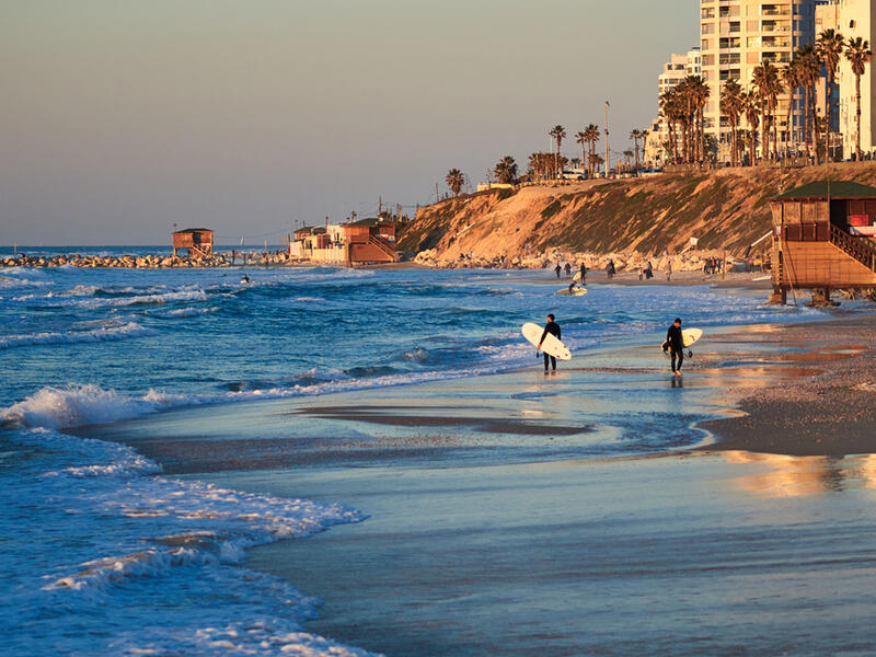 Bat Yam, Israel
Is a city located on Israel's Mediterranean Sea coast, on the central coastal strip, just south of Tel Aviv (Shutterstock/File Photo)
