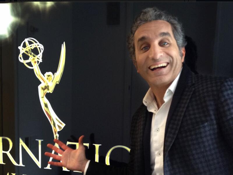 Egyptian satirist Bassem Youssef has signed with UTA and Anonymous Content. (File photo)