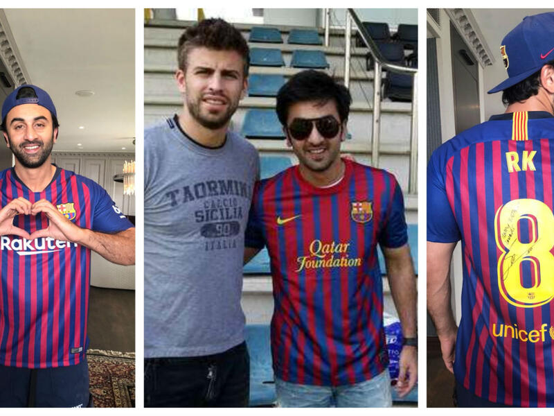 عشق نجم بوليوود "رانبير كابور" لنادي برشلونة جعلهم يختاروه عضوًا فخريًا للنادي وسفيرهم الرسمي في الهند عام 2011، وقال في مقابلة تلفزيونة: "لقد كنت دائمًا من عشاق برشلونة بسبب الطريقة التي يلعبون بها كرة القدم".