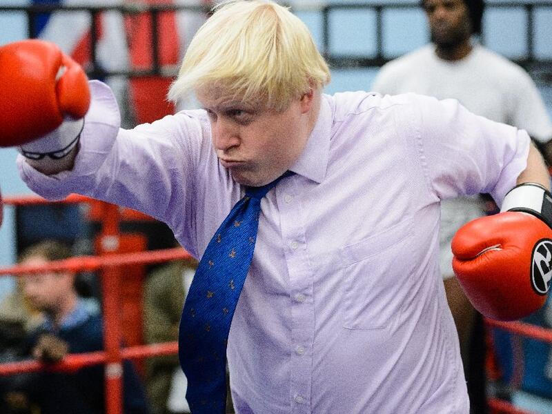 He seemed to be better briefed this time, unlike his visit  in November 2015 when he caused a bit of a stir brandishing supporters of BDS as ‘corduroy-jacketed lefty academics’. (AFP/Leon Neal) 