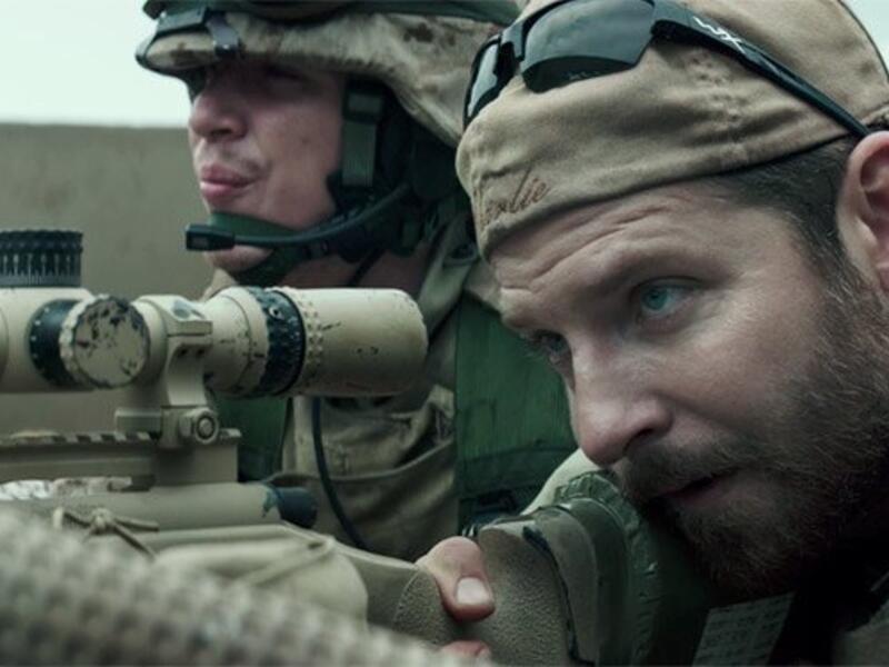 Bradley Cooper as Chris Kyle in the movie 'American Sniper'