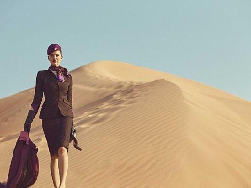The exhibition follows a successful partnership with Jimmy Choo during New York Fashion Week. (Etihad)