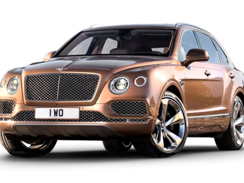 The Bentayga is Bentley’s luxurious SUV offering, starting at $230,000 without any of the options.  (Car & Driver)