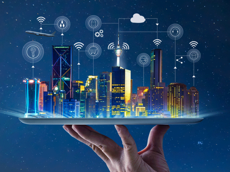 Blockchain and AI technologies, along with smart mobility, smart infrastructure, and sustainability, will be showcased at this year’s Future Cities Show. (Shutterstock)