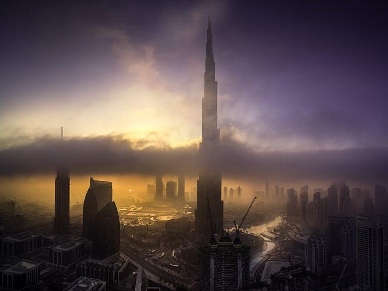 Panorama city of Dubai,UAE (Facebook)