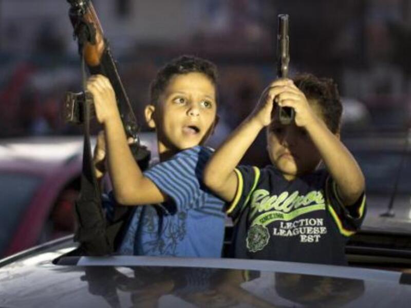 Celebratory gunfire is a serious problem (AFP / Mamoud Hams)