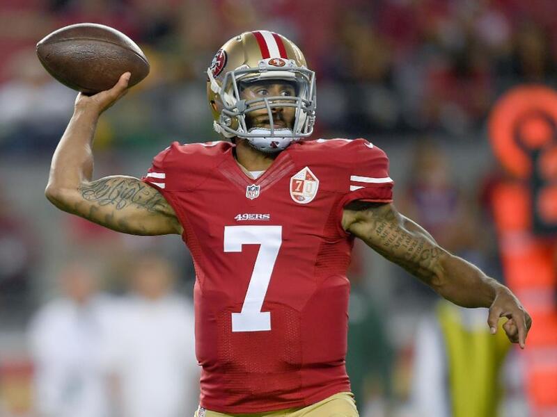 Colin Kaepernick of the San Francisco 49ers (AFP/Thearon W. Henderson)