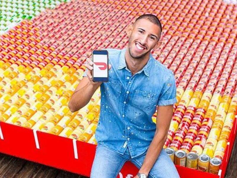  DoorDash broke a Guinness World Record (Twitter)