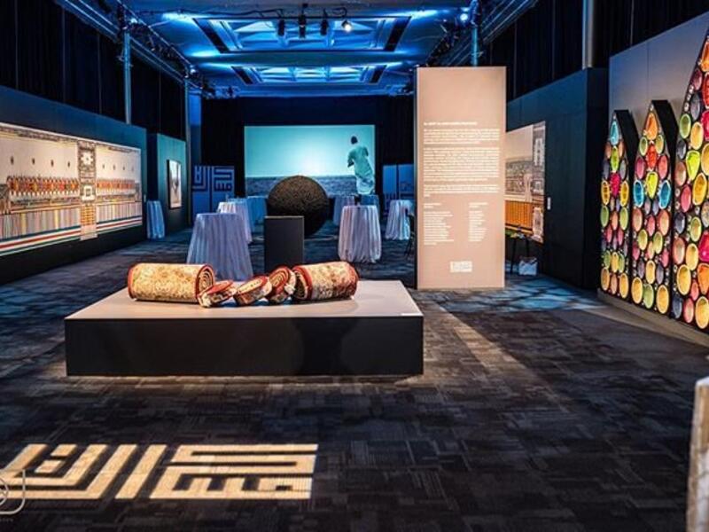 Professional artists who took part in Misk Art 2018. (Twitter)