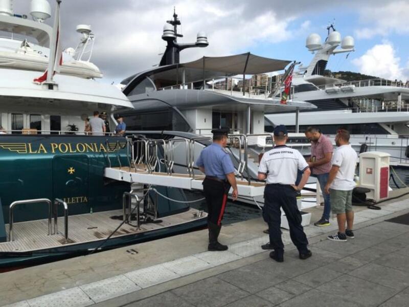 La Polonia super yacht (Twitter)