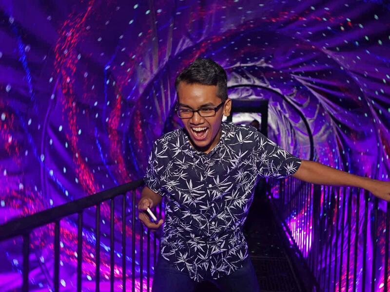 Vortex tunnel is for sure something you haven't experienced before (Twitter)