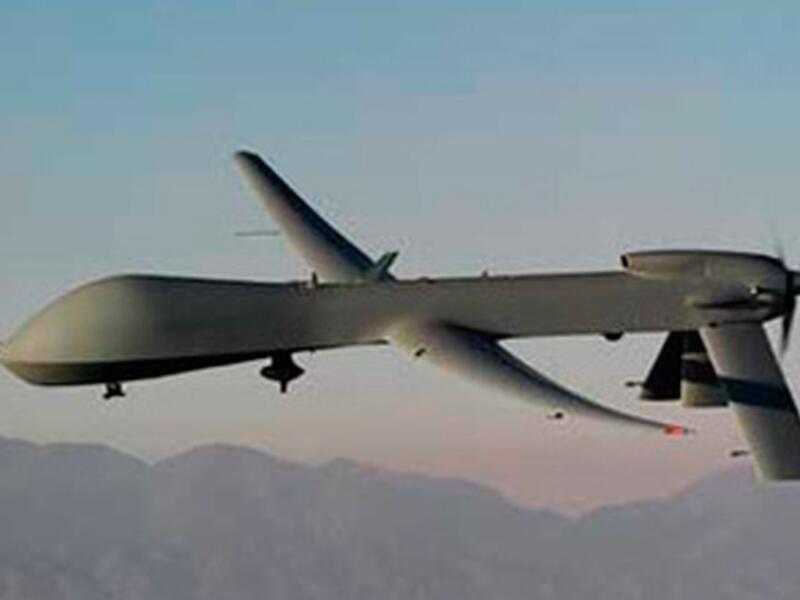 A file photo shows a drone used to carry out strikes in Afghanistan. (AFP/File)