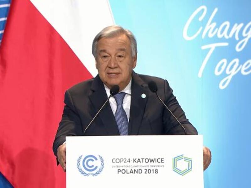 UN Secretary-General Antonio Guterres (AFP)