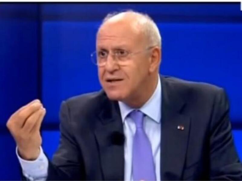 Former Lebanese intelligence minister Michel Samaha (Image capture from YouTube video)