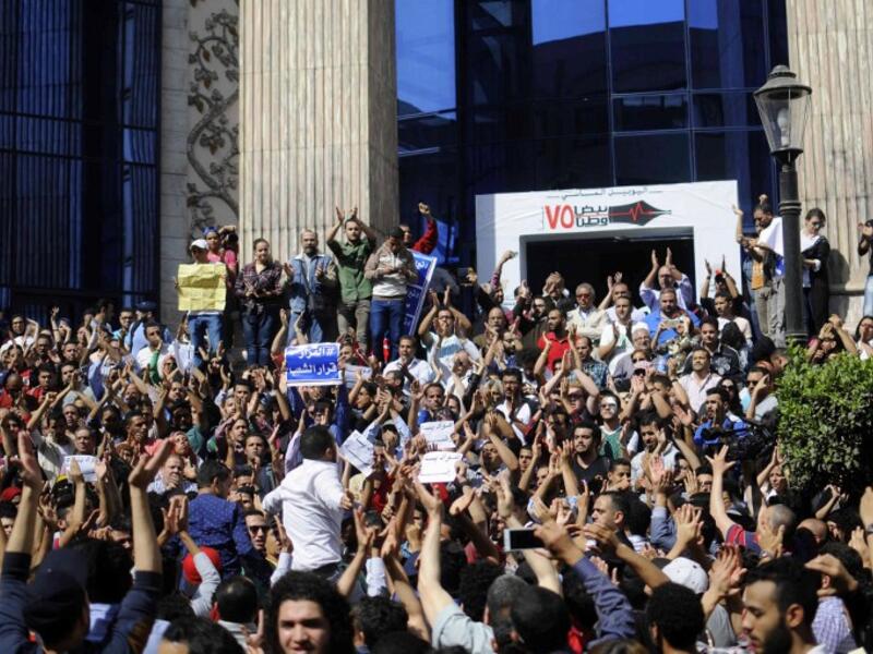 Reporters were allegedly prevented from taking photographs but many surfaced on social media. (AFP/Str)