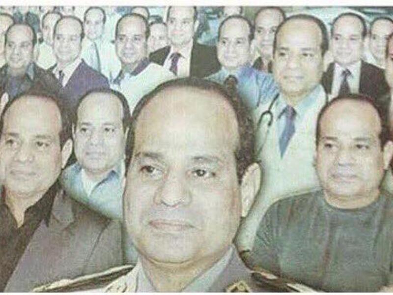Iraqi journalist Steven Nabil shared the following commentary on "Egyptian presidential candidates" (Steven Nabil/Facebook)