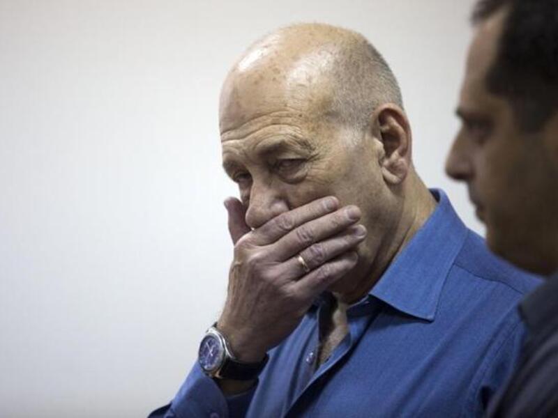 Israeli former Prime Minister Ehud Olmert has been sentenced to 18 months of jail for corruption and obstruction of justice. (AFP/File Photo)