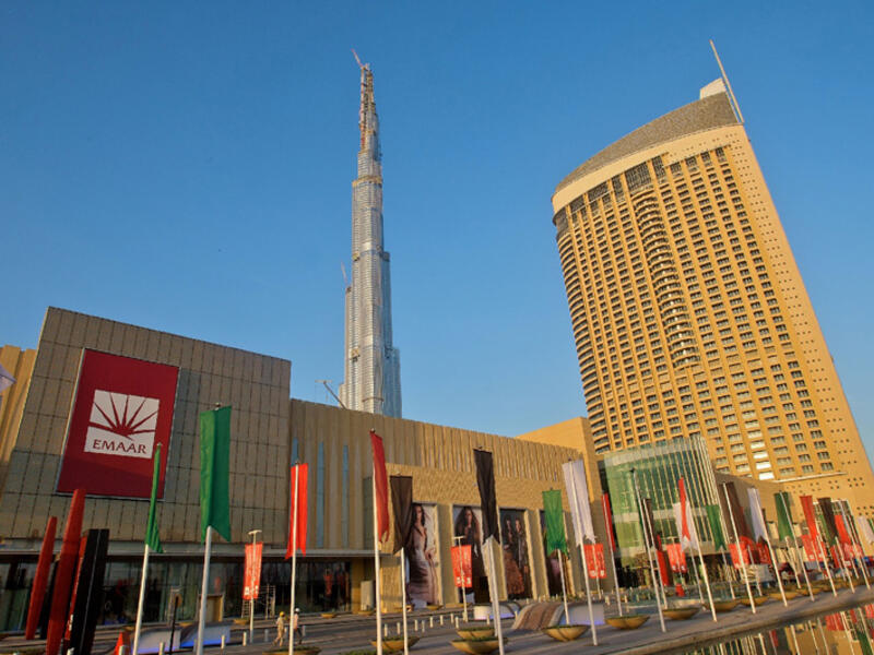 Recurring revenue from Emaar’s shopping malls and retail, hospitality and leisure, commercial leasing and entertainment businesses represents 38 percent of the total revenue. (File photo)
