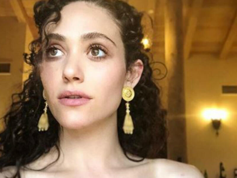 American actress Emmy Rossum is married to Egyptian American writer/director Sam Esmail