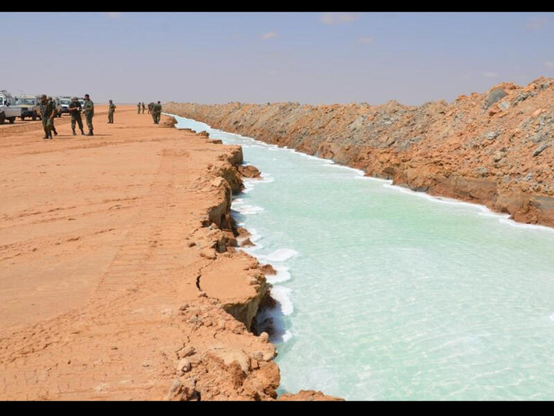 Tunisian Libyan border