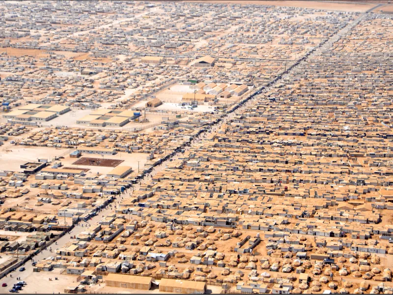 zaatari refugee camp
