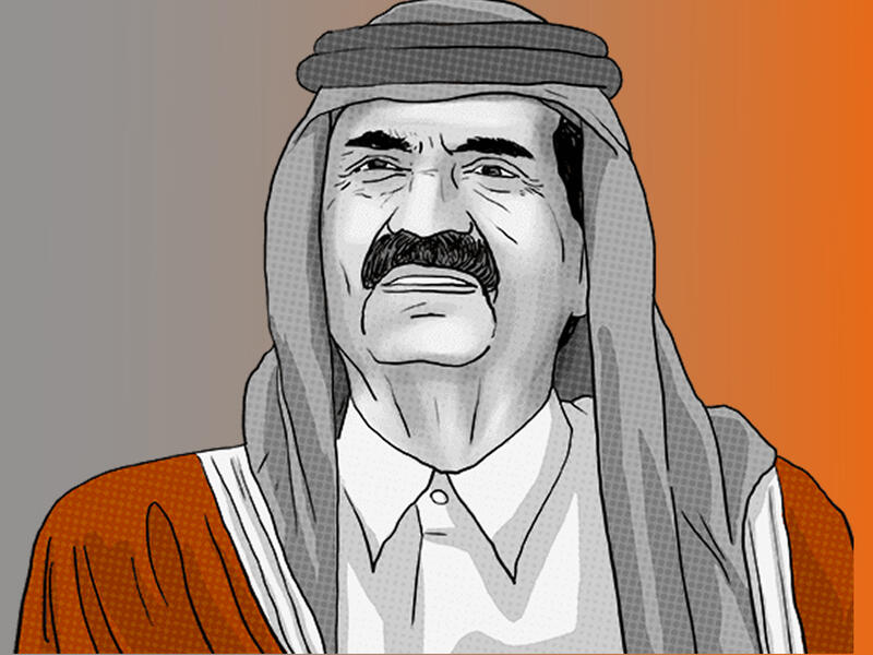former emir of qatar