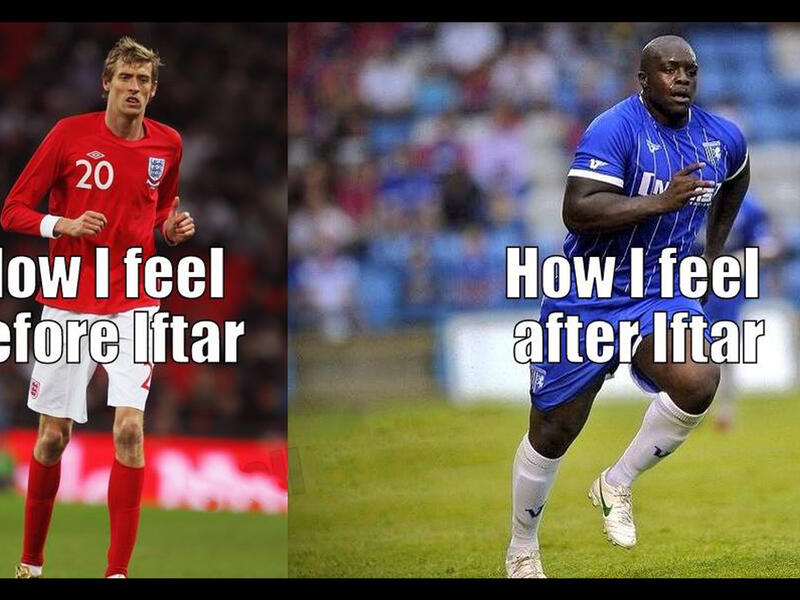 before and after iftar 