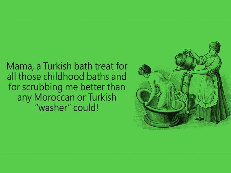 Arab Mother's Day parody cards