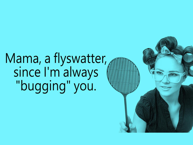 Arab Mother's Day parody cards