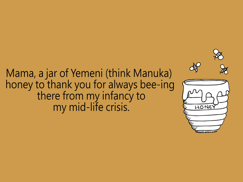 Arab Mother's Day parody cards
