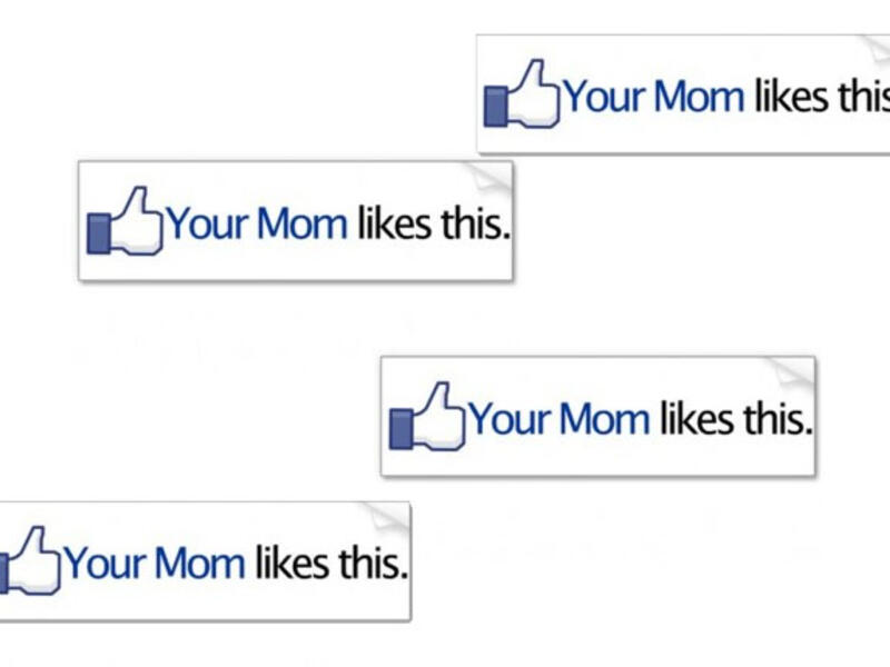 mother like Facebook social media 
