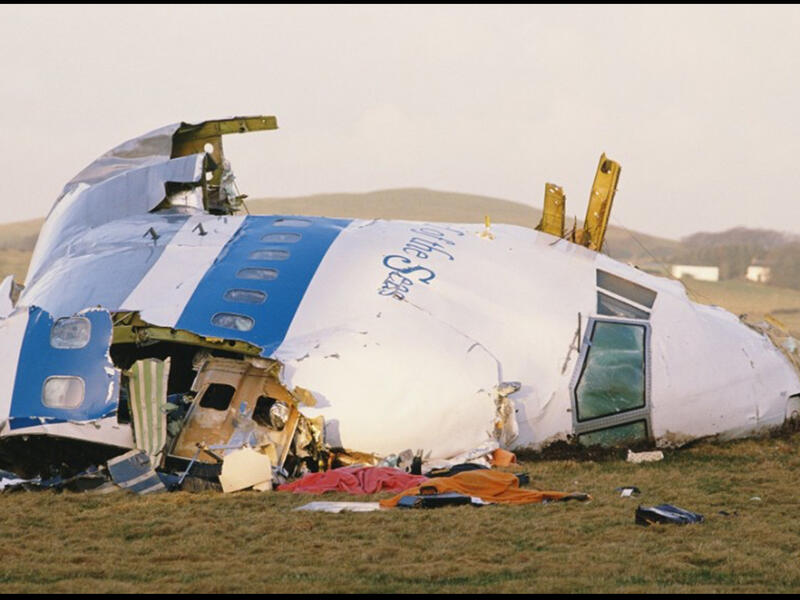 lockerbie bombing wreckage