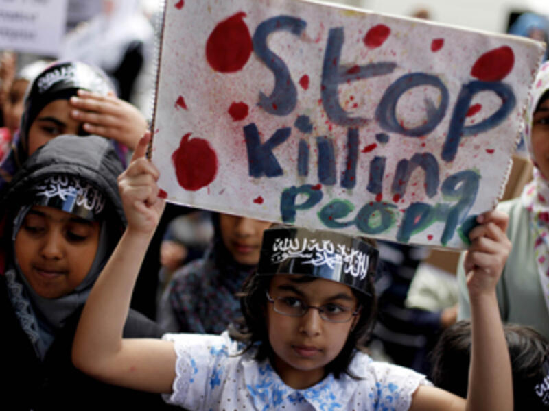 In April 2016, the United Nations and Arab League Envoy to Syria put out an estimate of 400,000 that had died in the war. /AFP Tal Cohen