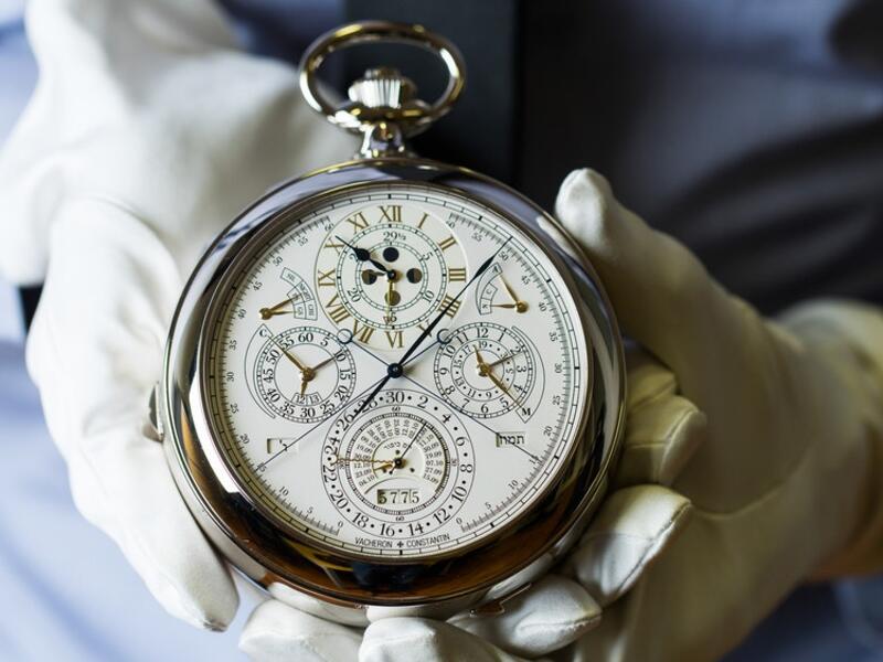 Vacheron Constantin 57260 at $8 million: This watch took 8 years to design and create, and is estimated to have been commissioned for $8 million for a private client. (hodinkee.com)