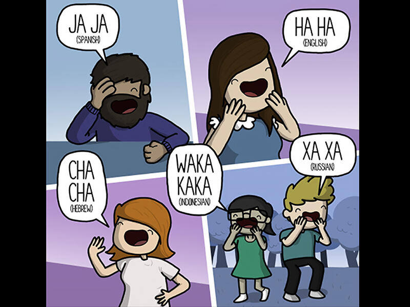 how to laugh in hebrew