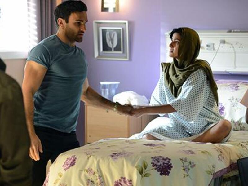 "#SayTheirName campaign. For babies and children who don't get a tomorrow, say their name." (Whatsontv.co.uk)