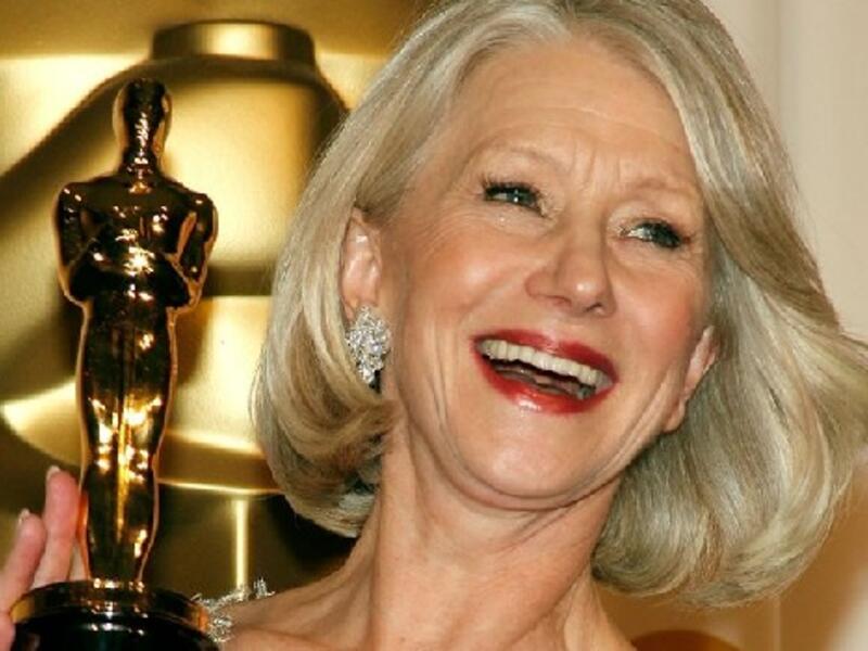 Helen Mirren is only one of three actresses to win to win a Golden Globe, an Oscar and an Emmy for performances given in the same year.  (Cultures J)