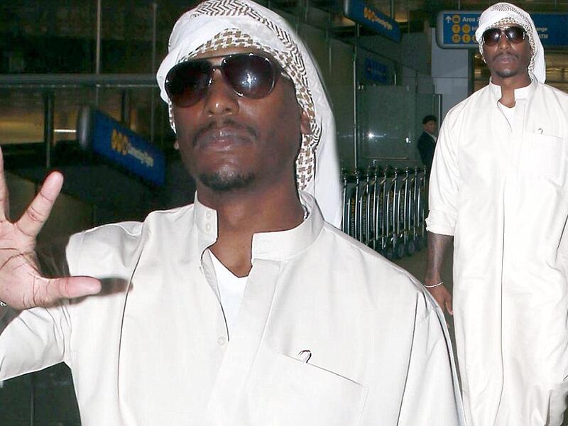 Tyrese Gibson arabic dress 