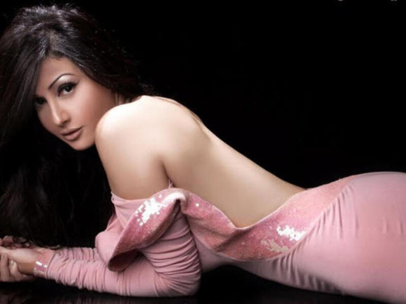 Ghada Abdel Razek is not camera shy in pink