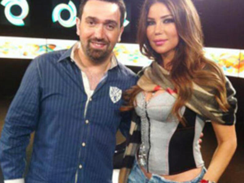 May Harriri poses with Tariq Sweid