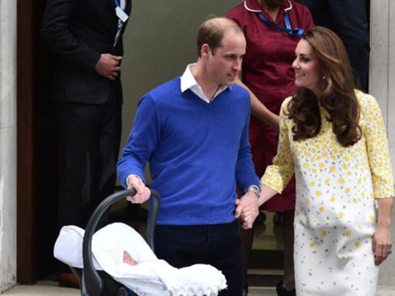 The couple are likely to announce the gender of their latest addition with a framed notice of birth outside Buckingham Palace, before introducing the youngster to the world on the steps of the Lindo Wing. /AFP