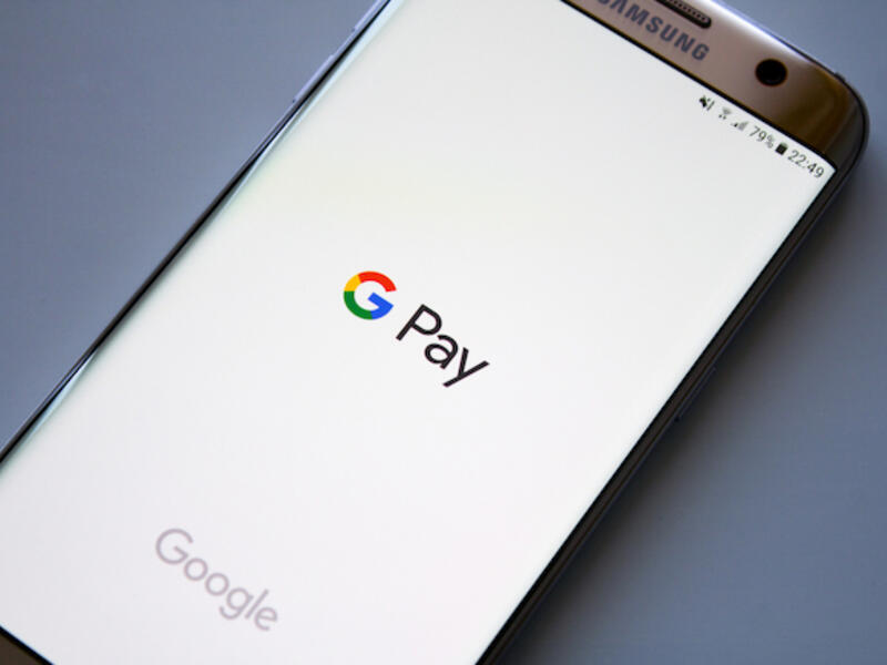 Google Pay uses near field communication (NFC) to transmit card information thus replacing the need for authentication via chip and pin. (Shutterstock)